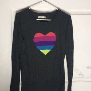 Love is love heart sweater
